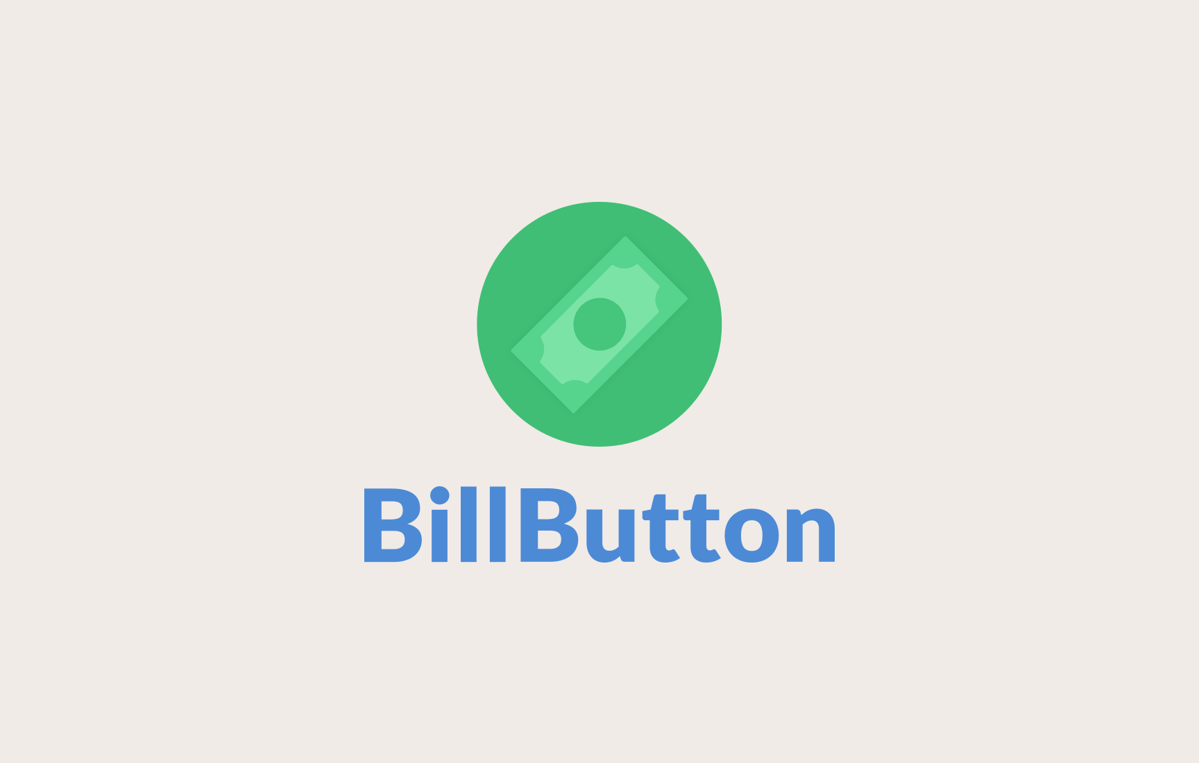 BillButton Logo Design